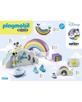 MAISON DES NUAGES DE MICKEY ET MINNIE   PMB71319 PLAYMOBIL Âge Mini...