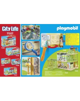 ECOLE AMENAGEE   PMB71327 PLAYMOBIL Âge Minimum: 4A -Âge Maximum: 1...