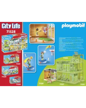 SALLE DE SPORT   PMB71328 PLAYMOBIL Âge Minimum: 4A -Âge Maximum: 1...