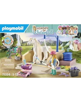 ISABELLA ET LIONESS AVEC AIRE DE LAVAGE   PMB71354 PLAYMOBIL Âge Mi...