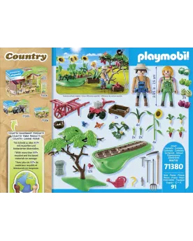 STARTER PACK JARDIN POTAGER   PMB71380 PLAYMOBIL Âge Minimum: 4A -Â...
