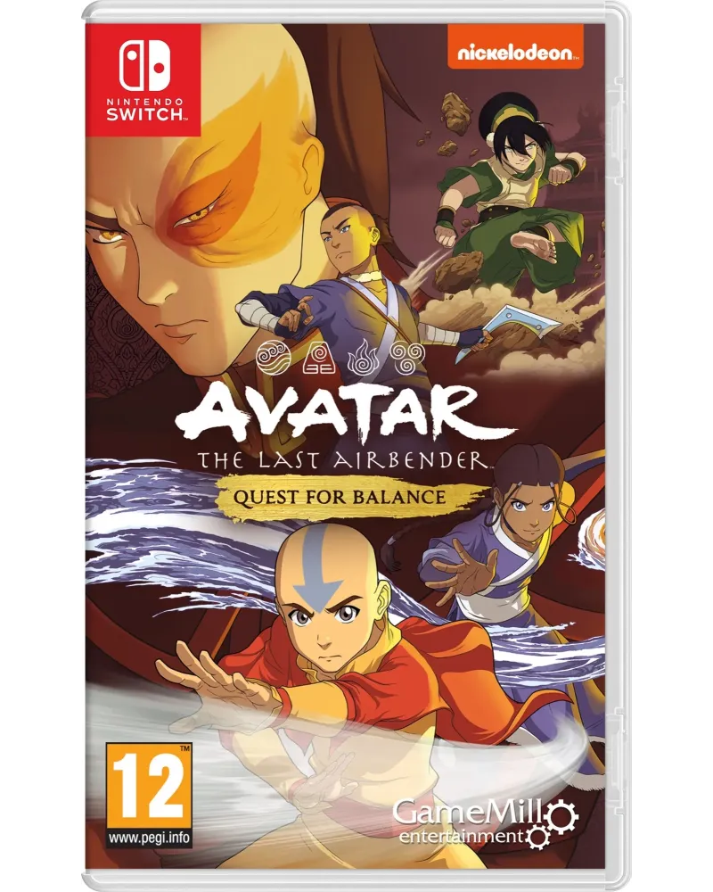 SWITCH AVATAR THE LAST AIRBENDER QUEST   SWT830032 NINTENDO SWITCH ...