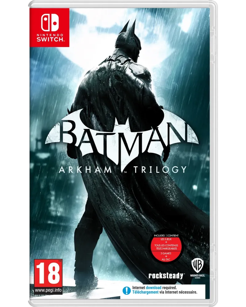 SWITCH BATMAN : ARKHAM TRILOGY   SWT826123 NINTENDO SWITCH Âge Mini...