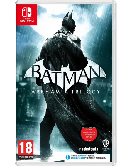SWITCH BATMAN : ARKHAM TRILOGY   SWT826123 NINTENDO SWITCH Âge Mini...