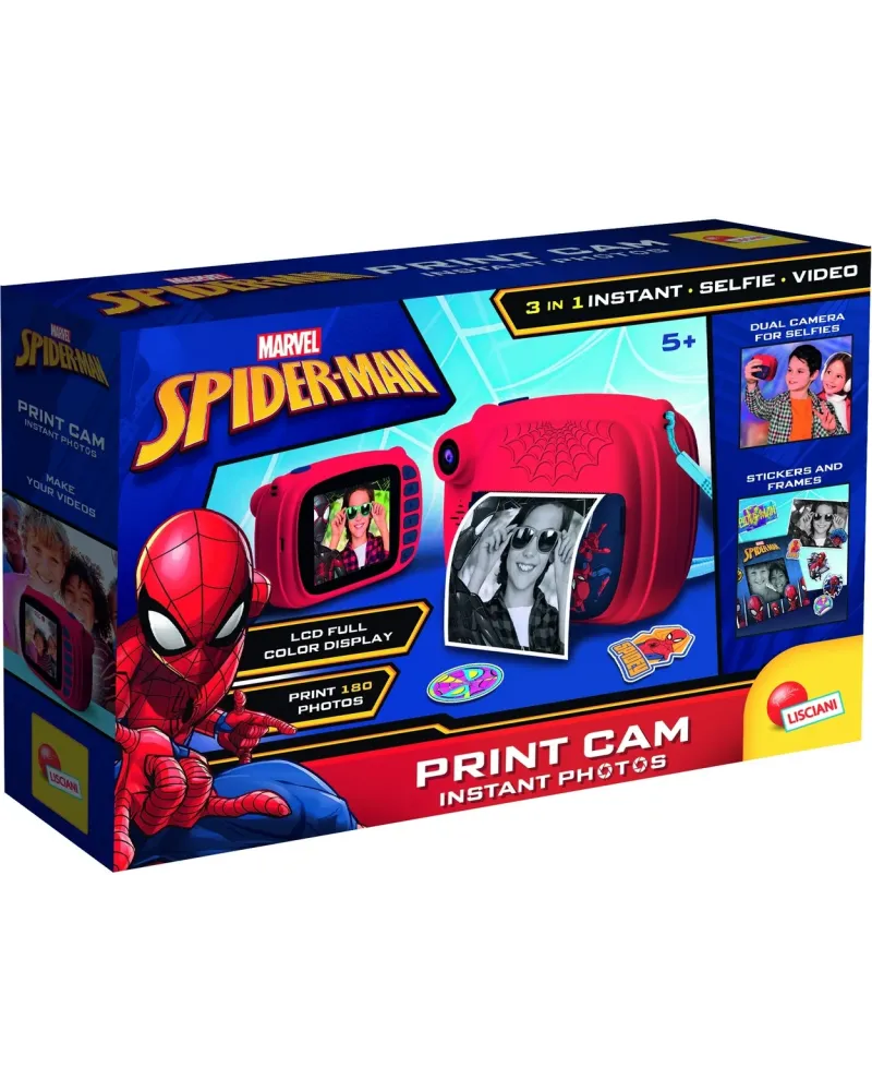 SPIDERMAN PRINT CAM INSTANT PHOTO  Un appareil photo instantané pou...