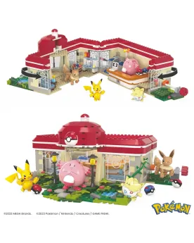 POKEMON CENTER  648 pièces et 4 figurines incluses. MGBHNT93 MEGABL...