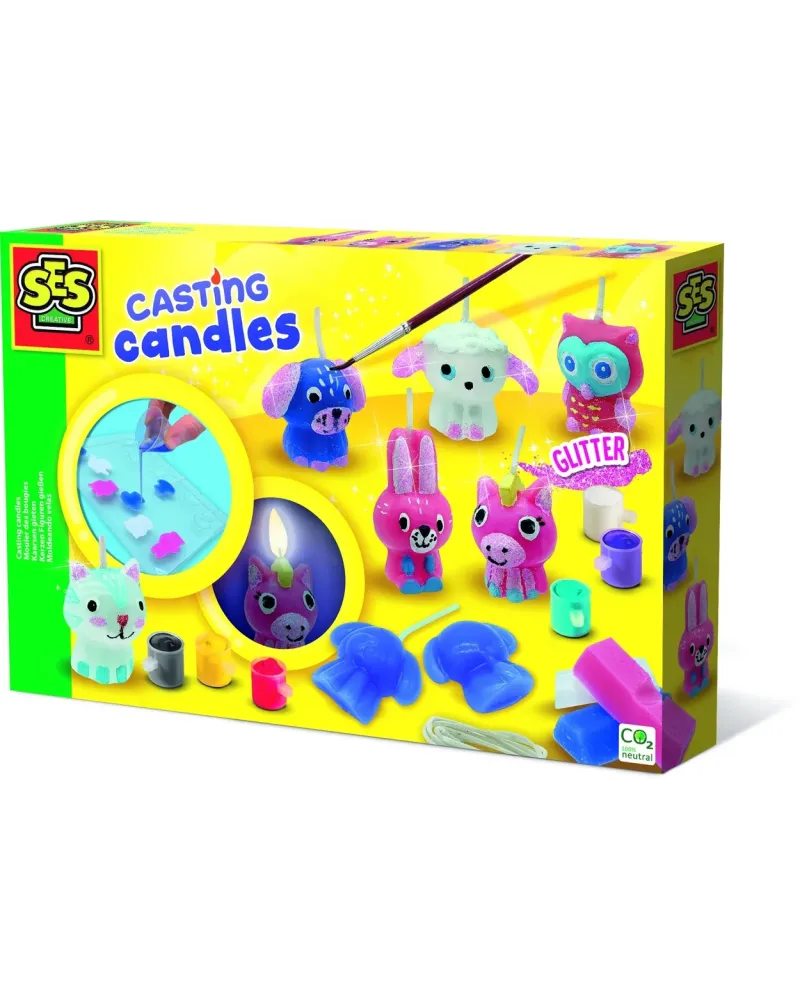 MOULER DES BOUGIES  Fais fondre le kit de bougies parfumées au micr...