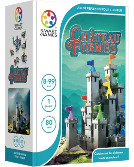 CHATEAU FORMES 80 DEFIS  Construis le château en organisant l'ordre...