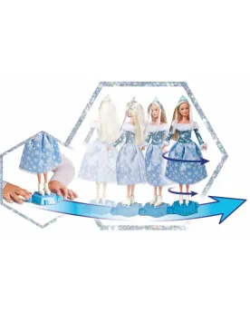 STEFFI PRINCESSE ICE SKATING  29 cm. Place-la sur le socle pour la ...