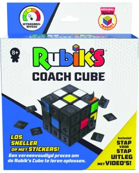RUBIK'S CUBE COACH 8 étapes et 1 système inédit d'autocollants pour...