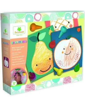 MAXI CRAYONS GRAS  5 tableaux à colorier destinés aux petits grâce ...