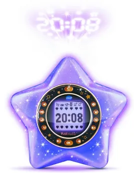 KIDI MAGIC STARLIGHT VIOLET Un réveil magique qui change de couleur...