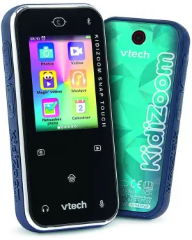 KIDIZOOM SNAP TOUCH BLEU Un KidiZoom au format smartphone 100% tact...