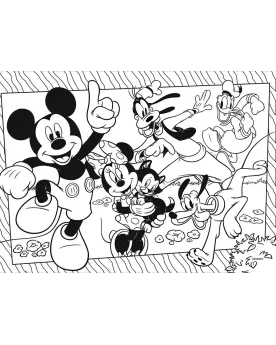 DISNEY ECO-PUZZLE MICKEY MOUSE 60 PCES