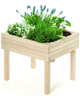 CARRE POTAGER SUR PIED 60X50CM  Sur pieds. Prêt à peindre. 60 x 50 ...