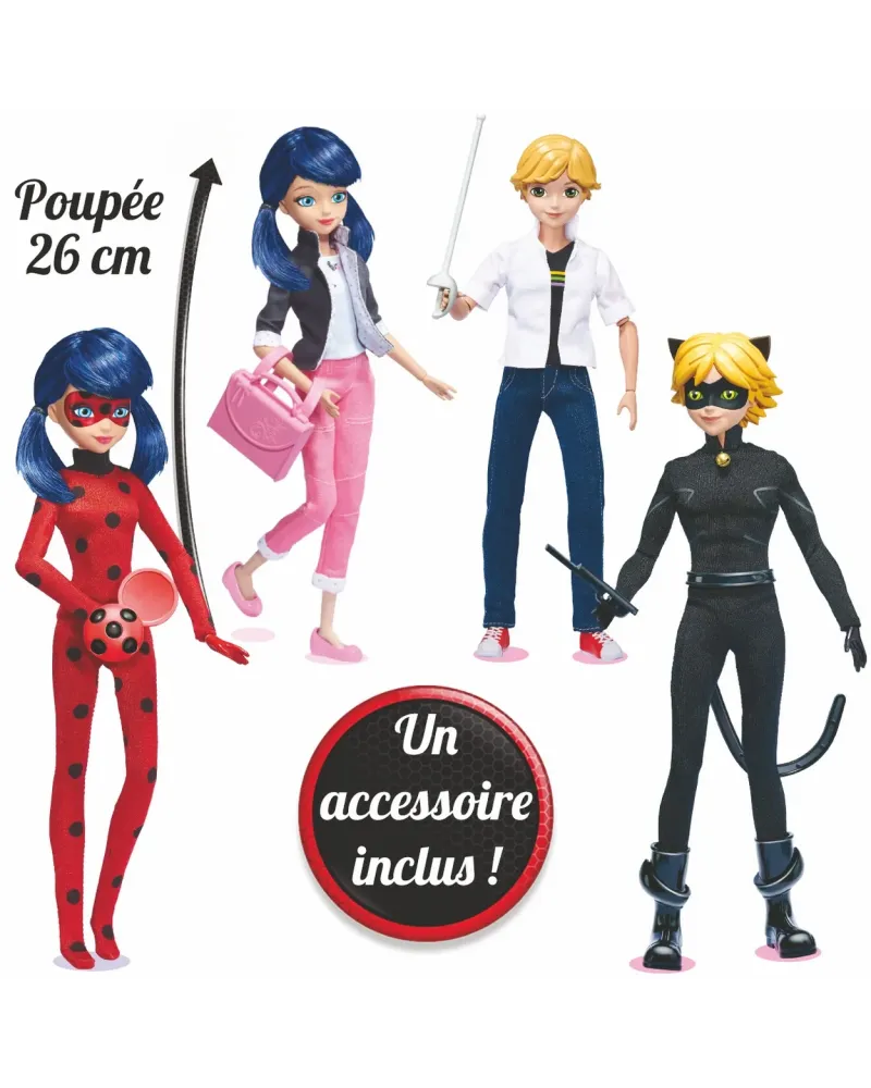 MIRACULOUS POUPEE 26CM  26 cm. BAN39745 BANDAI Âge Minimum: 4A -Âge...