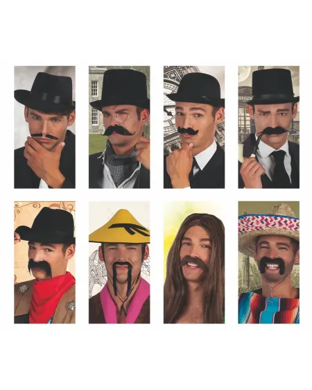 MOUSTACHE 8ASS.  Plusieurs modèles au choix. BLD01820  Âge Minimum:...