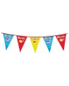GUIRLANDE DRAPEAUX CARNAVAL 10M  Longueur de 10 M. BLD44250  Âge Mi...