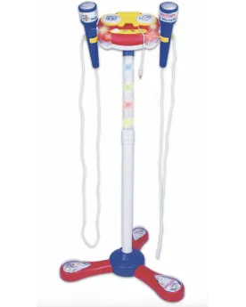 2 MICROS PIED MP3 EFFETS LUMINEUX 2 micros pour de superbes duos. P...