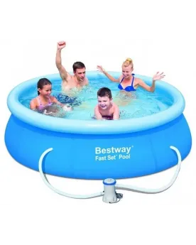 PISCINE AUTOPORTANTE 244X66 + POMPE1249L 244 x 66 H cm. Piscine (ca...