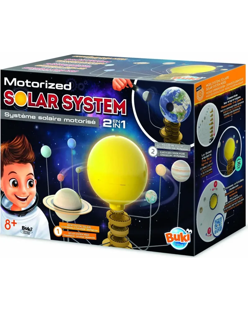 SYSTEME SOLAIRE Il tourne en respectant la révolution des planètes....