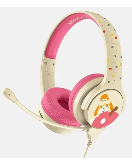 CASQUE ANIMAL CROSSING ISABELLE P&C  Ecouteurs avec micro conçus po...