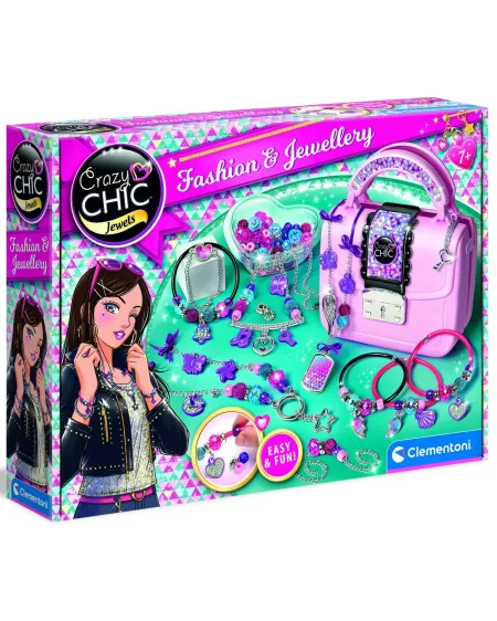 CRAZY CHIC SAC A BIJOUX Sac avec une boite en forme de coeur pour r...