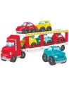 ABRICK LE TRANSPORTEUR + 6 VEHICULES  6 véhicules inclus. ECF3289 E...