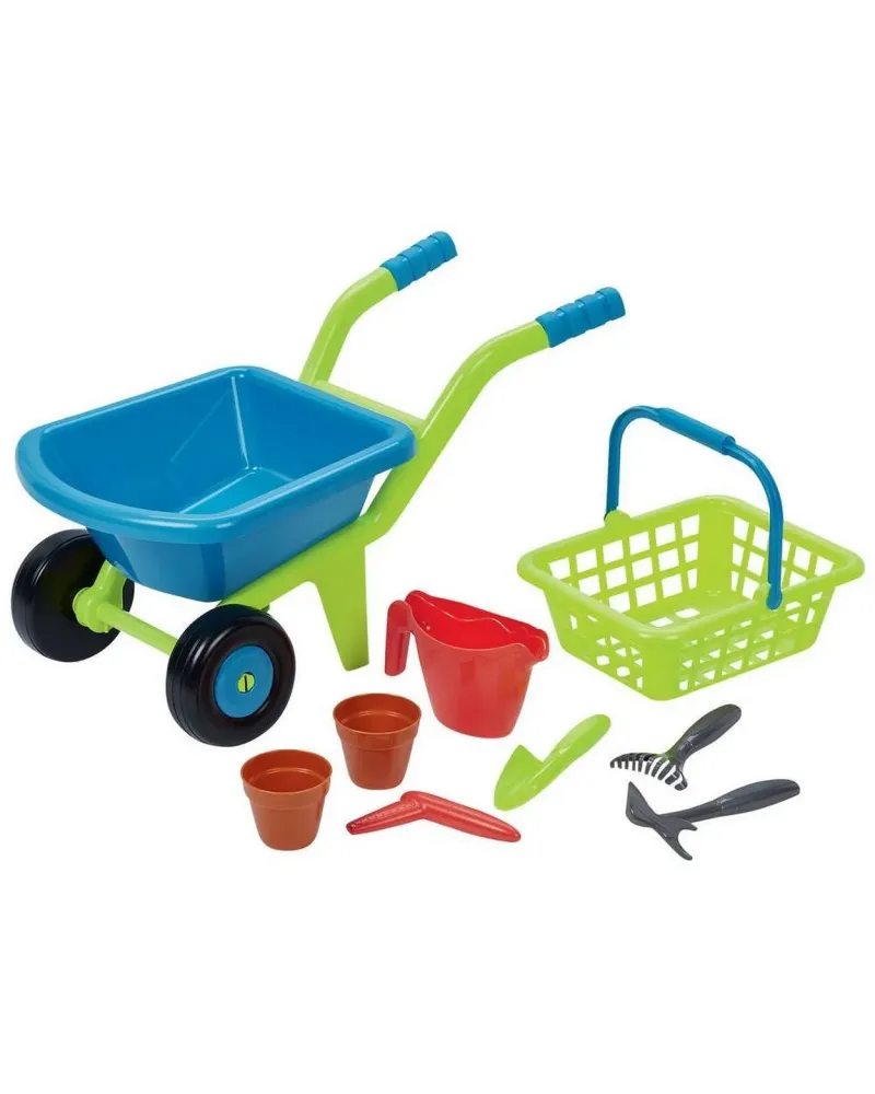 BROUETTE JARDIN GARNIE  2 roues avant pour une meilleure stabilité....