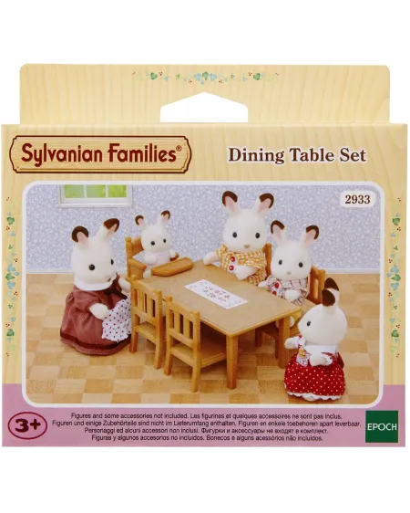 TABLE DE REPAS SYLVANIAN  Cette table rectangulaire est fournie ave...