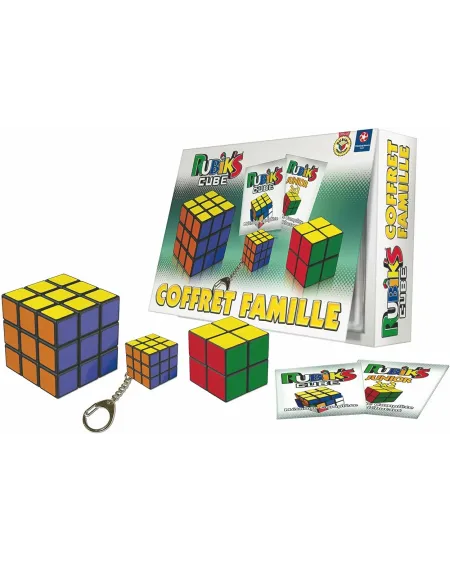 RUBIK'S COFFRET FAMILLE 3X3+2X2+ PORTE  3X3 + 2X2 + porte clés. FEJ...