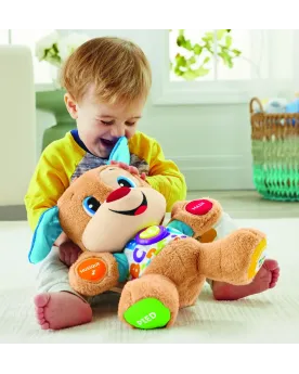 PUPPY EVEIL PROGRESSIF Peluche interactive aux différentes textures...