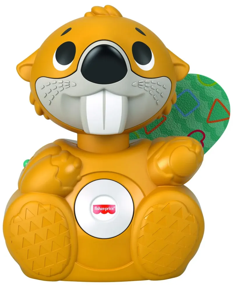 FISHER LINKIMALS HECTOR LE CASTOR Appuie sur sa tête pour déclenche...