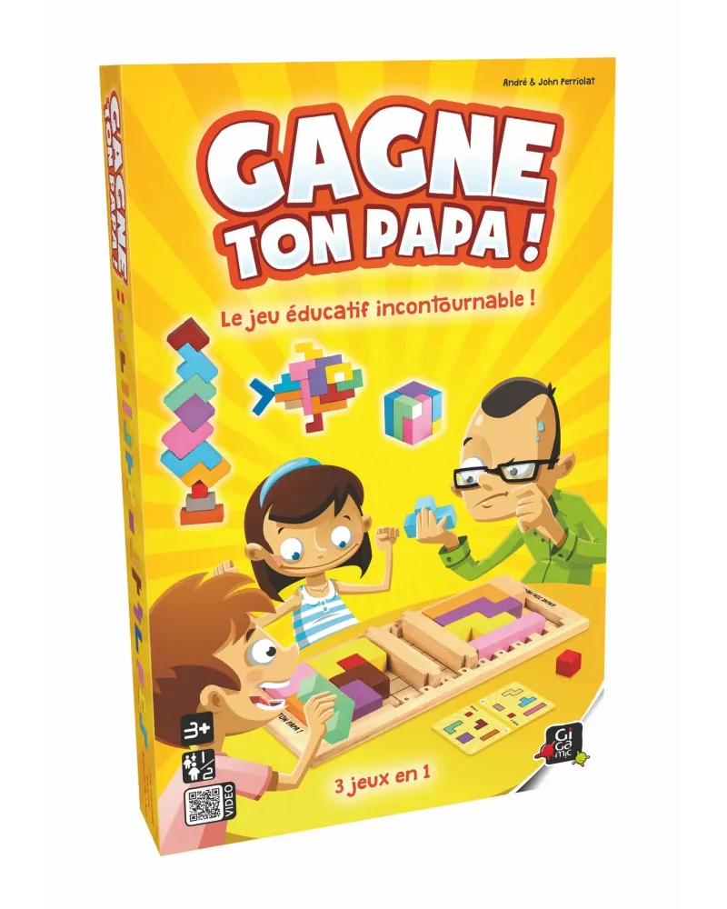 GAGNE TON PAPA Casse tête évolutif. En duel, soyez le plus rapide à...