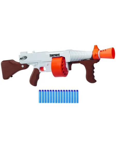 NERF FORTNITE DG BLASTER  Barillet rotatif pour 15 fléchettes, vide...