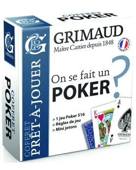 KIT GRIMAUD ON SE FAIT UN POKER  Ce coffret contient tout ce qu'il ...