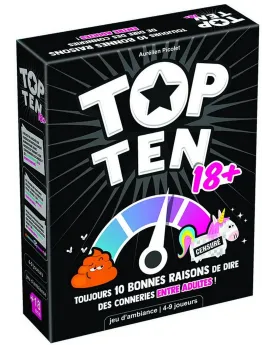 COCKTAIL GAMES TOP TEN 18+ 500 thèmes épicés et délirants qui vous ...