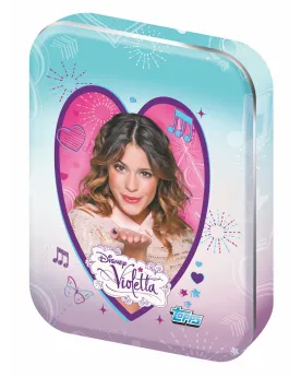 VIOLETTA BOITE METAL SAISON 2  50 cartes d'activités incluses. Pour...