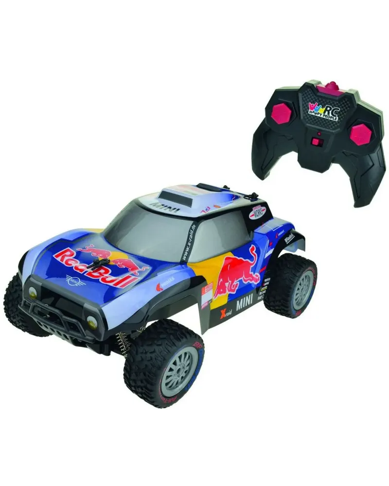 R.C. RED BULL MINI JOHN COOPER WORKS1/16  1/16. Toutes fonctions. 2...