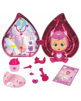 CRY BABIES MAGIC TEARS LARME ROSE  Découvre qui se cache à l'intéri...