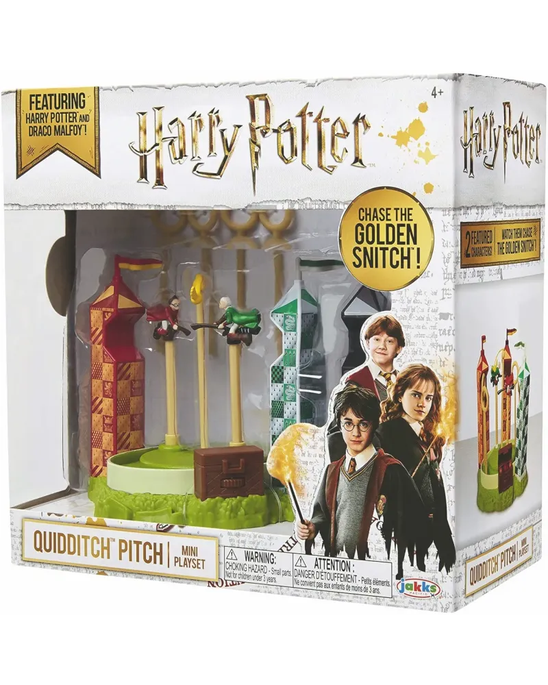HARRY POTTER QUIDDITCH ARENA PLAYSET  Avec les figurines d'Harry Po...