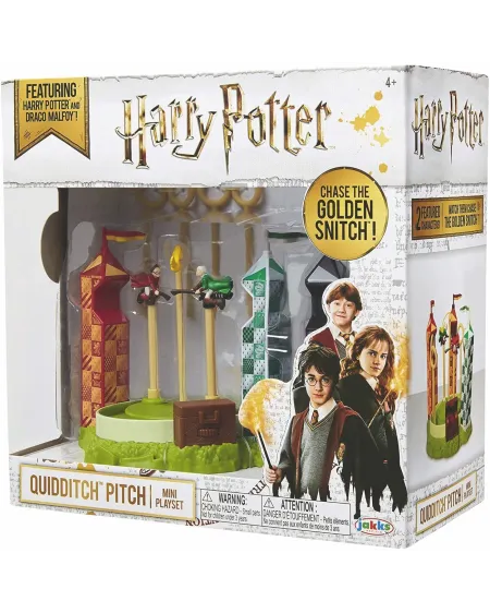 HARRY POTTER QUIDDITCH ARENA PLAYSET  Avec les figurines d'Harry Po...