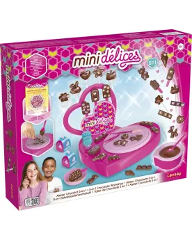 MINI DELICES SUPER ATELIER DE CHOCOLAT  Pour créer 5 types de gourm...