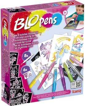 BLOPENS SET D'ACTIVITES FEERIQUES  Avec 8 feutres dans lesquels tu ...