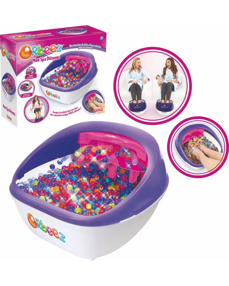 ORBEEZ MON SPA DETENTE  Verse les billes humides et douces dans le ...