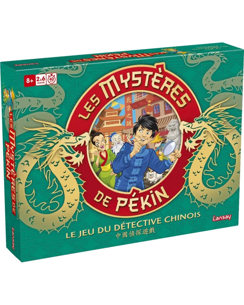 LES MYSTERES DE PEKIN  Le jeu du célèbre détective chinois. Mène to...