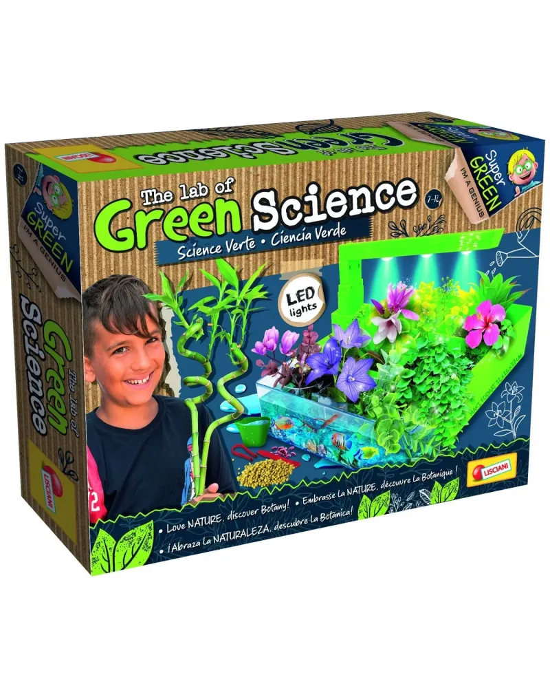 GREEN SCIENCE KIT DE BOTANIQUE Kit de botanique avec une serre et u...