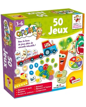 50 JEUX AVEC CAROTINA  Joue avec Carotina et apprends tous les suje...