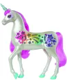 BARBIE LICORNE ARC EN CIEL L/S  Tu pourras brosser sa jolie crinièr...