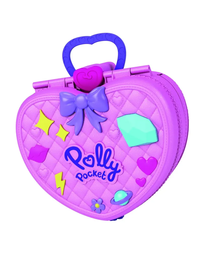 POLLY POCKET FETE FORAINE TRANSPORTABLE  2 micro poupées incluses p...